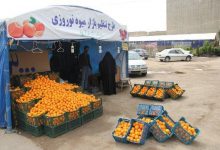 ذخیره‌سازی ۶۵۰ تن سیب و پرتقال برای نوروز یزدیها